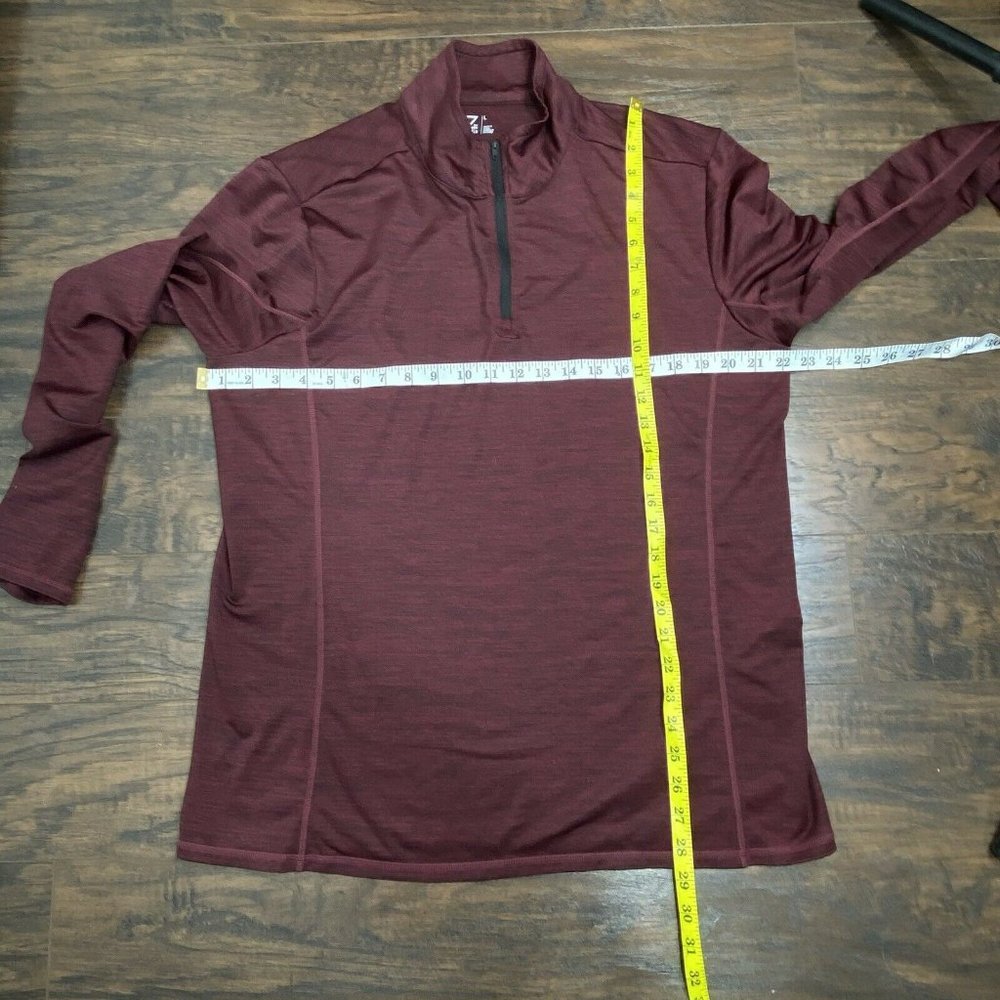 Z by Zella Large ¼ Zip Pullover Athletic Shirt Top - Picture 6 of 12
